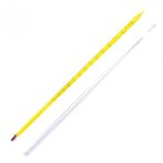 Cam Alkollu Termometre - Kimya Termometresi -10-110C - Net Gosterge - 75 Mm Daldirma Derinligi