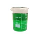 Cam Beher 25 ml - Kısa Form - Yüksek Kalite - Borosilikat 3.3