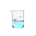 Cam Beher 50 ml - Kısa Form Isıya Dayanıklı Beaker