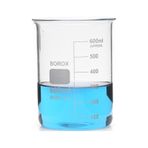 Cam Beher Dereceli 600 ml - Kısa Form