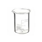Cam Beher – Isıya Dayanıklı Borosilikat Cam – 10 ml