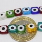 Cam Boncuk 8mm*3mm/10 Adet (11327-1)