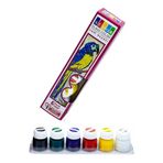 Cam Boyası 6 Renk 15 Ml 1 Paket Cam Vitray Boyası Vitray Boya Seti 6 Lı