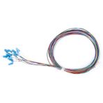 Cam Elyaf -Pigtzigtail, Güçlü Uyumluluk Seramik Ferrule LC Faser Pigtail, Optik Fiber Için Kararlı -Lan Glas Fiber İletişim Sistemi