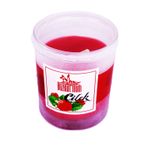 Cam Fanuslu Çilek Kokulu Mum (Kokulu Bardak Mum)
