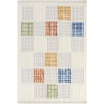 ÇAM HALI ALAÇATI 7808 MULTİ İskandinav Desenli Koridor Halısı Kesme Yolluk Mutfak Halısı Modern Salo, Multi 6, 100 x 400