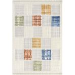 ÇAM HALI ALAÇATI 7808 MULTİ İskandinav Desenli Koridor Halısı Kesme Yolluk Mutfak Halısı Modern Salo, Multi 6, 80 x 150