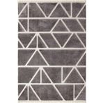 Çam Halı Aspendos 2210 Gri Koridor Halısı Kesme Yolluk Mutfak Halısı Modern Salon Halısı, Gri 8, 120 x 400