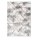 Çam Halı Lizbon 4511 Gri 80x300 cmEnti Halı Modern Eskitme Desenli Makine Halısı