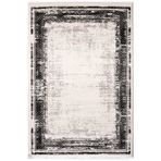 Çam Halı Lizbon 4512 Gri 80x300 cm Enti Halı Modern Eskitme Desenli Makine Halısı