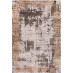 Çam Halı Naturel 1708 Gri Vizon 80x300 cm Romans Halı Modern Eskitme Desenli Makine Halısı
