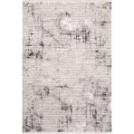 Çam Halı Norm 6213 Gri 80x150 cm Romans Halı Modern Desenli Makine Halısı