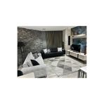 Çam Halı Side 1401 Gri İskandinav Desenli Koridor Halısı Kesme Yolluk Mutfak Halısı Modern Salon Ha, Gri, 160 x 230