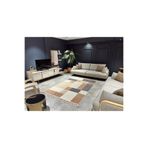 Çam Halı Side 1406 Sarı İskandinav Desenli Koridor Halısı Kesme Yolluk Mutfak Halısı Modern Salon Ha, Sarı 2, 160 x 230