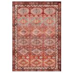 Çam Halı Siesta Etnik 32-359 Etnik Eskitme Desenli Dokuma Tabanlı Yıkanabilir Şönil Salon ve Oda Hal, Multi 2, 230 x 330