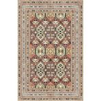 Çam Halı Siesta Vintage 32-547 Etnik Eskitme Desenli Dokuma Tabanlı Yıkanabilir Şönil Salon ve Oda H, Multi 5, 300 x 400
