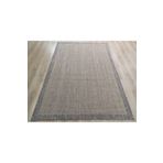 Çam Halı Sisal Bej Bordürlü Jüt Sisal Kilim 9509