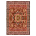 Çam Halı TD745 Gloria Multi Klasik Desen Dokuma Saçaklı Kilim
