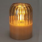 Cam İçerisinde 10 cm Led Mum