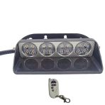 Cam Ici Cakar İcin Lamba Uzaktan Kumandali 16 Led 24W 12V Kirmizi-Mavi / Lapa520