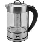 Cam Inox Bitki Çayı Makinesi ve Su Isıtıcı Kettle 2202, 1.7l Kapasite, 2200W, Paslanmaz Çelik