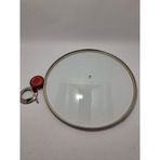 Cam Kapak 32 Cm Ve Kırmızı Elma Şekeri Kulp