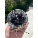 Cam Kavanozda Böğürtlen Reçeli Soya Wax Mum - 1 Adet