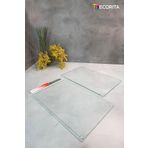 Cam Kesme Tahtası - Cam Kesme Tablası | 2'li Takım | Saydam | 20cm x 30cm