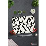 Cam Kesme Tahtası - Cam Kesme Tablası | Black Gold | 30cm x 40cm
