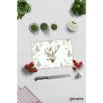 Cam Kesme Tahtası - Cam Kesme Tablası | Cervus Deer | 20cm x 30cm