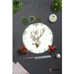 Cam Kesme Tahtası - Cam Kesme Tablası | Cervus Deer | Çap32cm