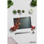 Cam Kesme Tahtası - Cam Kesme Tablası | Çilek Desen | 20cm x 30cm