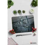 Cam Kesme Tahtası - Cam Kesme Tablası | Doğal Taş Desen | 30cm x 40cm