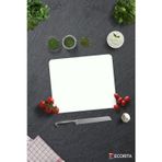 Cam Kesme Tahtası - Cam Kesme Tablası | Düz Renk - Beyaz | 29cm x 34cm