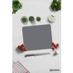 Cam Kesme Tahtası - Cam Kesme Tablası | Düz Renk - Gri | 29cm x 34cm