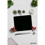 Cam Kesme Tahtası - Cam Kesme Tablası | Düz Renk - Siyah | 29cm x 34cm