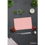 Cam Kesme Tahtası - Cam Kesme Tablası | Düz Renk - Somon | 20cm x 30cm