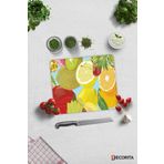 Cam Kesme Tahtası - Cam Kesme Tablası | Ekşi Meyveler | 29cm x 34cm