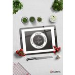 Cam Kesme Tahtası - Cam Kesme Tablası | Good Food - Siyah Fon | 30cm x 40cm