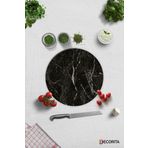 Cam Kesme Tahtası - Cam Kesme Tablası | Granit Desenli | Çap32cm