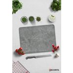 Cam Kesme Tahtası - Cam Kesme Tablası | Gri Mermer Görünümlü | 30cm x 40cm