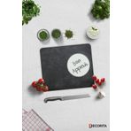 Cam Kesme Tahtası - Cam Kesme Tablası | Guten Appetit - Karatahta Görünümlü |29cm x 34cm