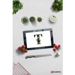 Cam Kesme Tahtası - Cam Kesme Tablası | Harfli Tasarım | T | 20cm x 30cm
