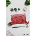 Cam Kesme Tahtası - Cam Kesme Tablası | Kalpli Sarmaşık - 20cm x 30cm