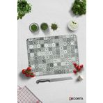Cam Kesme Tahtası - Cam Kesme Tablası | Karakalem Çizim | 30cm x 40cm