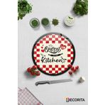 Cam Kesme Tahtası - Cam Kesme Tablası | Kitchen Queen | Çap32cm