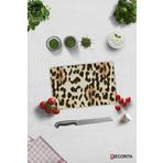 Cam Kesme Tahtası - Cam Kesme Tablası | Leopar Desen | 20cm x 30cm