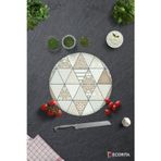 Cam Kesme Tahtası - Cam Kesme Tablası | Mandala Desenli | Çap32cm