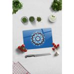 Cam Kesme Tahtası - Cam Kesme Tablası | Mandala Nazar Boncuğu | 20cm x 30cm
