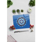 Cam Kesme Tahtası - Cam Kesme Tablası | Mandala Nazar Boncuğu | 29cm x 34cm